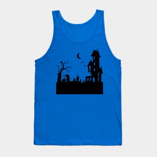 Haunted House Tank Top